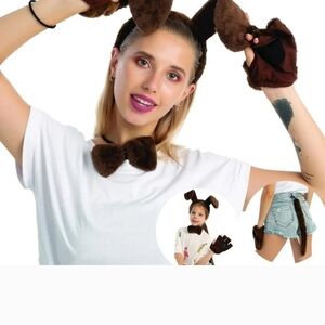 Brown Dog Costume Set